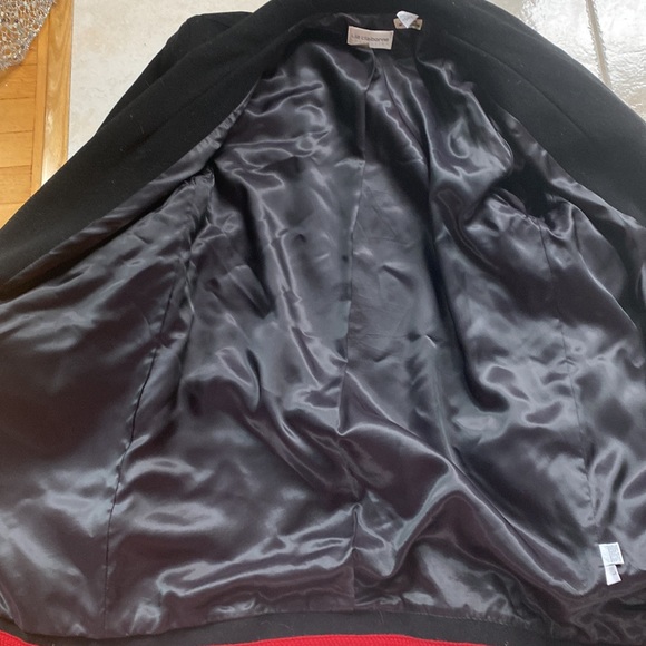 Black LIZ CLAIBORNE Collection Coat - Picture 8 of 8